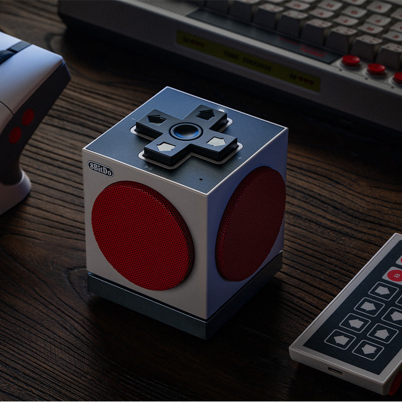 Retro Cube 2 Speaker - N Edition - Portable-Style Speaker Edition for Desktop Use