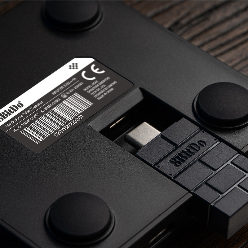 Retro Cube 2 Speaker - N Edition - Portable-Style Speaker Edition for Desktop Use