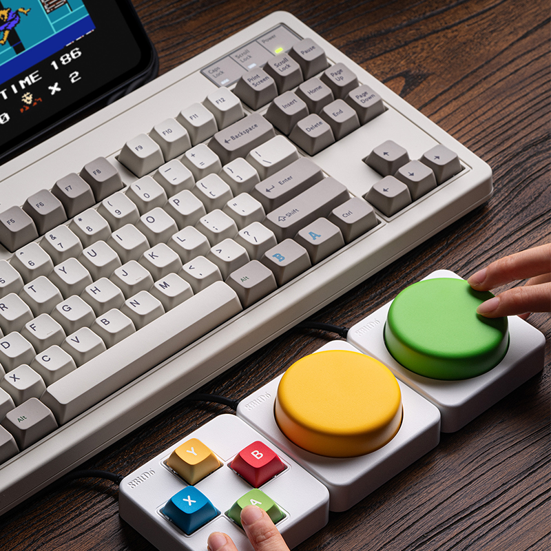 8BitDo Keyboard Extensions - Super Buttons Super ABXY Super Stick - Mechanical Keyboard Accessory Collection