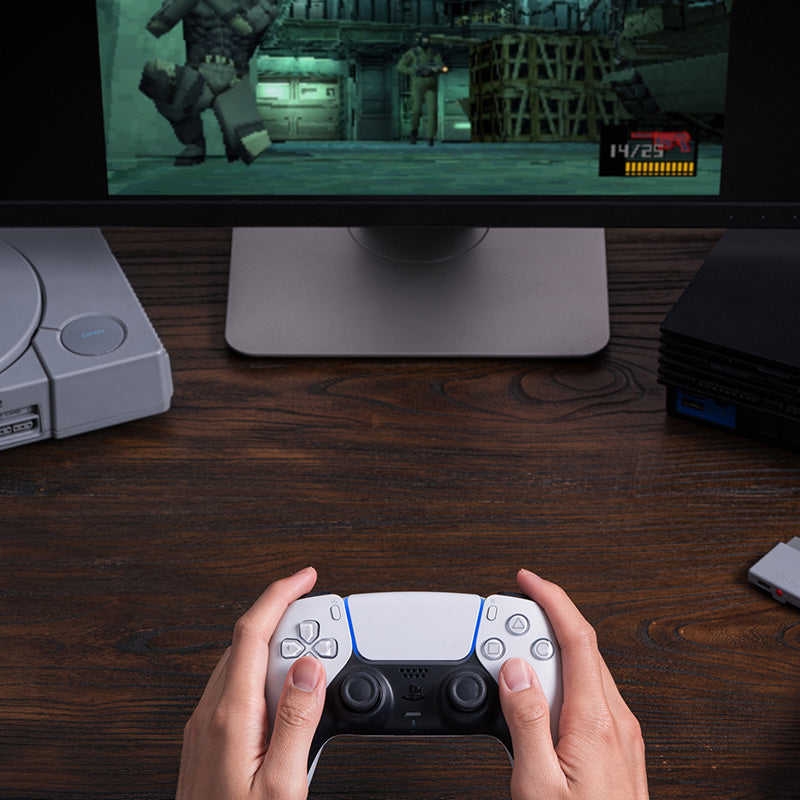 8BitDo Retro Receiver for PS1 PS2 - Controller Receiver Edition for Compatible Systems