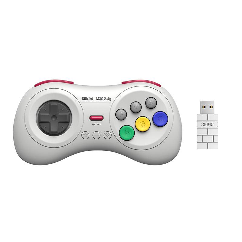 8BitDo M30 2.4G Controller for Sega Genesis Mini & Mega Drive Mini - Gamepad Edition for Compatible Devices