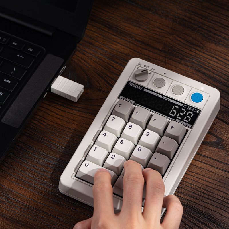 8BitDo Retro 18 Mechanical Numpad - Desktop Keyboard Collection for Everyday Use