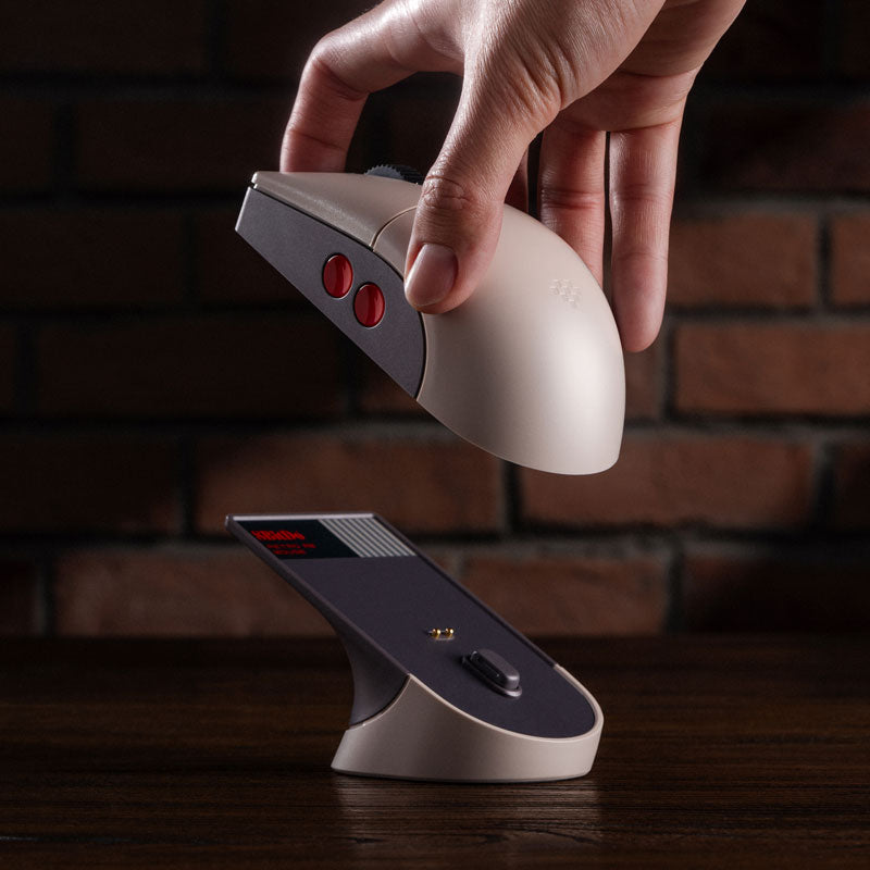 8BitDo Retro R8 Mouse - N Edition - Navigation Mouse Edition for Desktop Setups