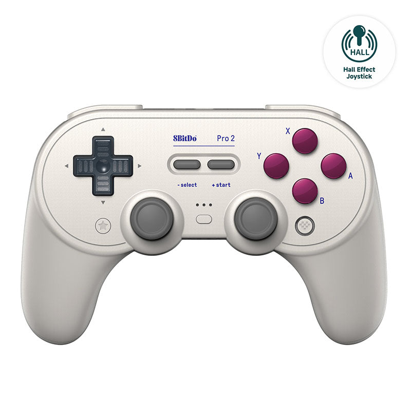 8BitDo Pro 2 (Hall Effect Joystick) - Accessory Edition for Supported 8BitDo Products