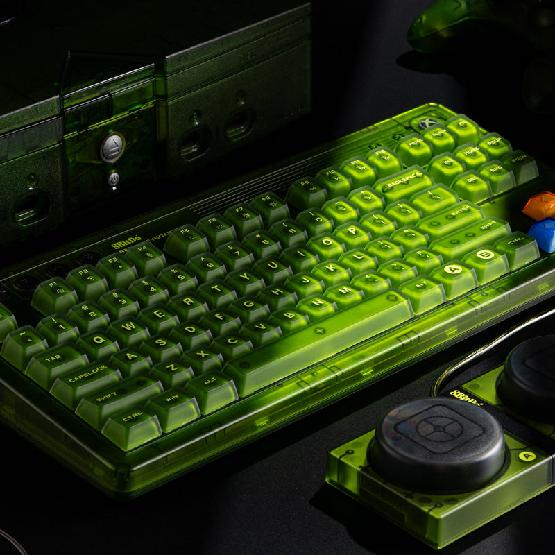 8BitDo Retro 87 Mechanical Keyboard - Xbox Edition - Desktop Keyboard Collection for Everyday Use