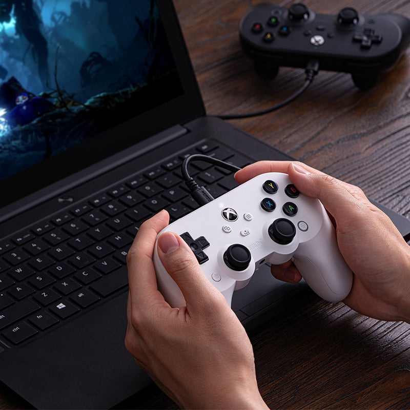 8BitDo Pro 2 Wired Controller for Xbox (Hall Effect joysticks) - Gamepad Edition for Compatible Devices