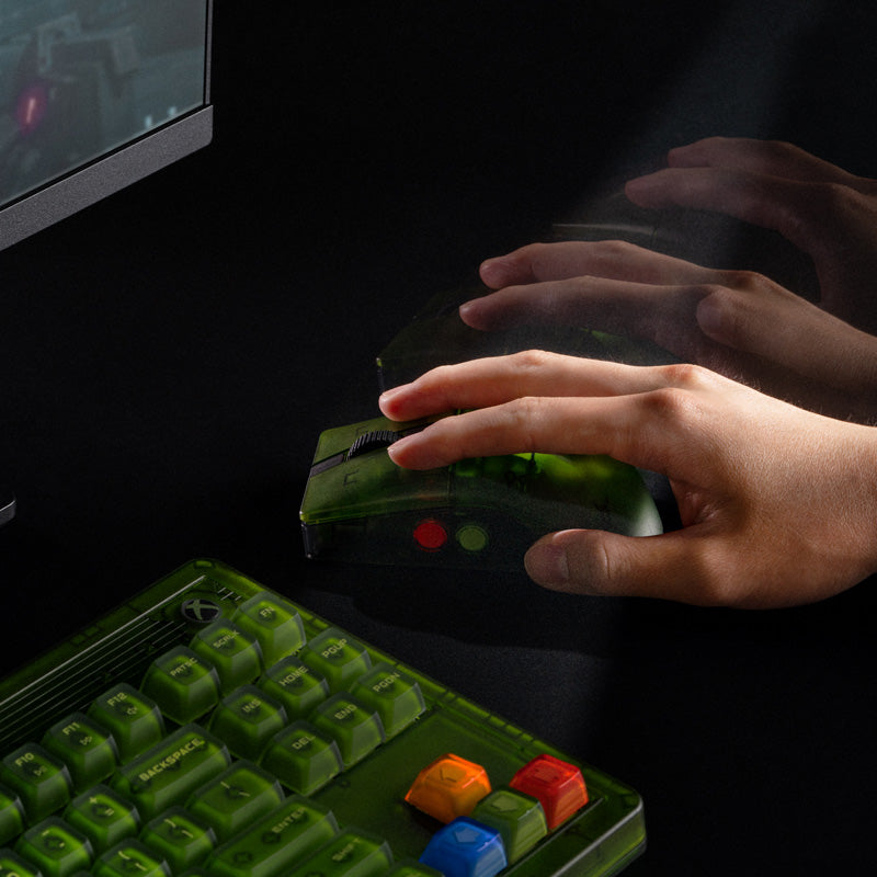 8BitDo Retro R8 Mouse - Xbox Edition - Navigation Mouse Edition for Desktop Setups
