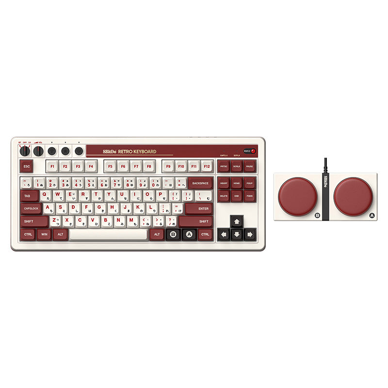 8BitDo Retro Mechanical Keyboard - Desktop Keyboard Collection for Everyday Use
