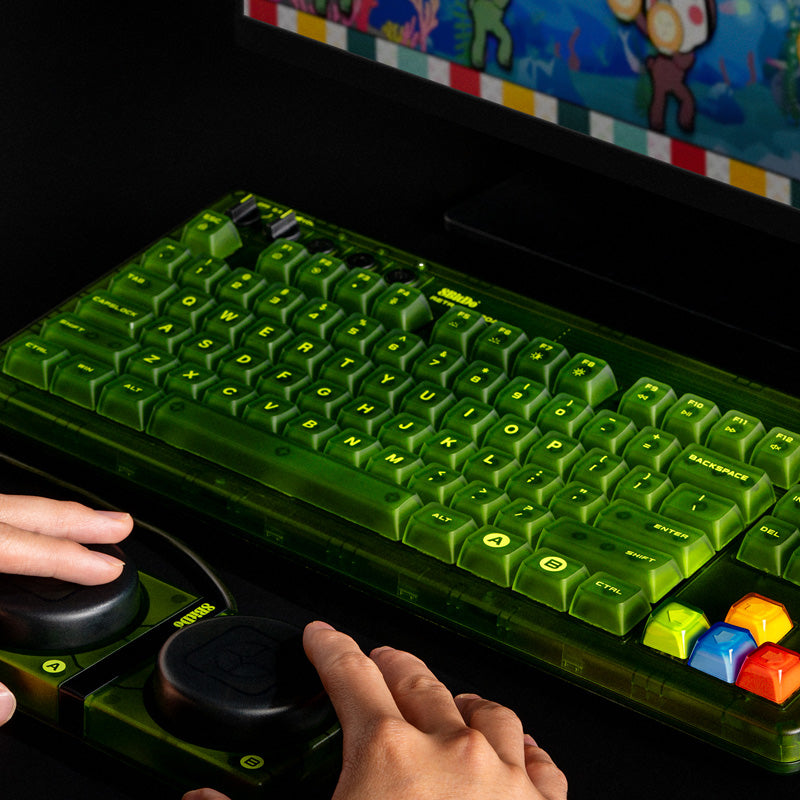 8BitDo Retro 87 Mechanical Keyboard - Xbox Edition - Desktop Keyboard Collection for Everyday Use
