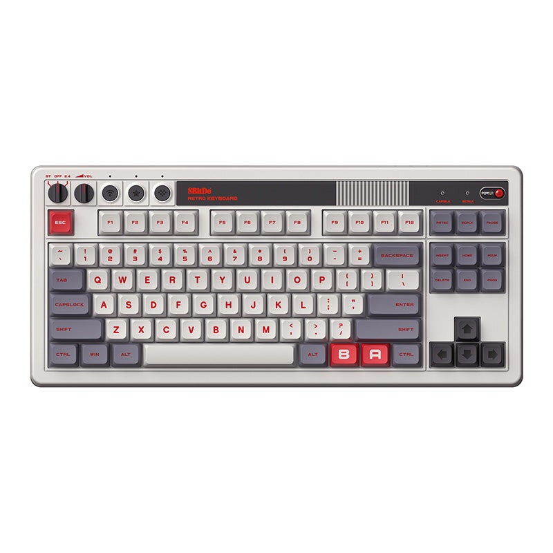 8BitDo Retro Mechanical Keyboard - Desktop Keyboard Collection for Everyday Use