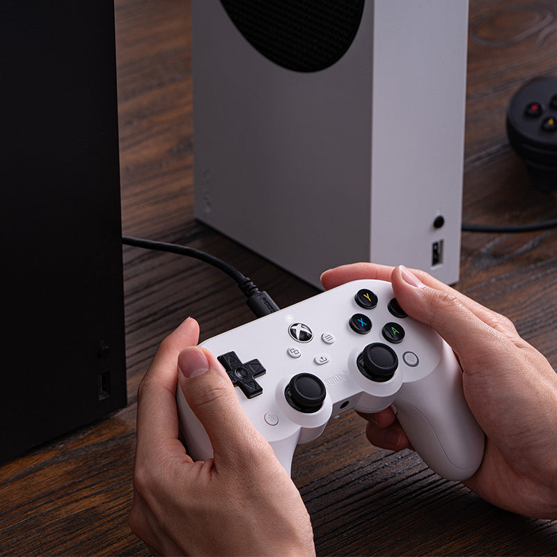 8BitDo Pro 2 Wired Controller for Xbox (Hall Effect joysticks) - Gamepad Edition for Compatible Devices