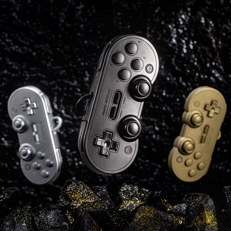8BitDo SN30 Pro - Space Gray Limited Edition - Gamepad Edition for Compatible Devices
