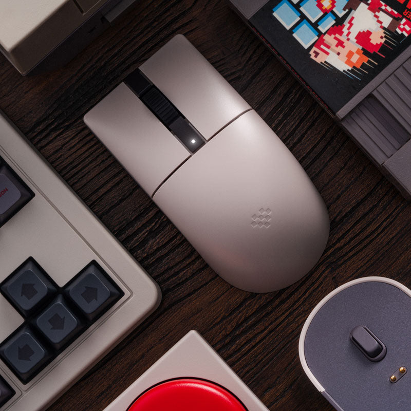 8BitDo Retro R8 Mouse - N Edition - Navigation Mouse Edition for Desktop Setups