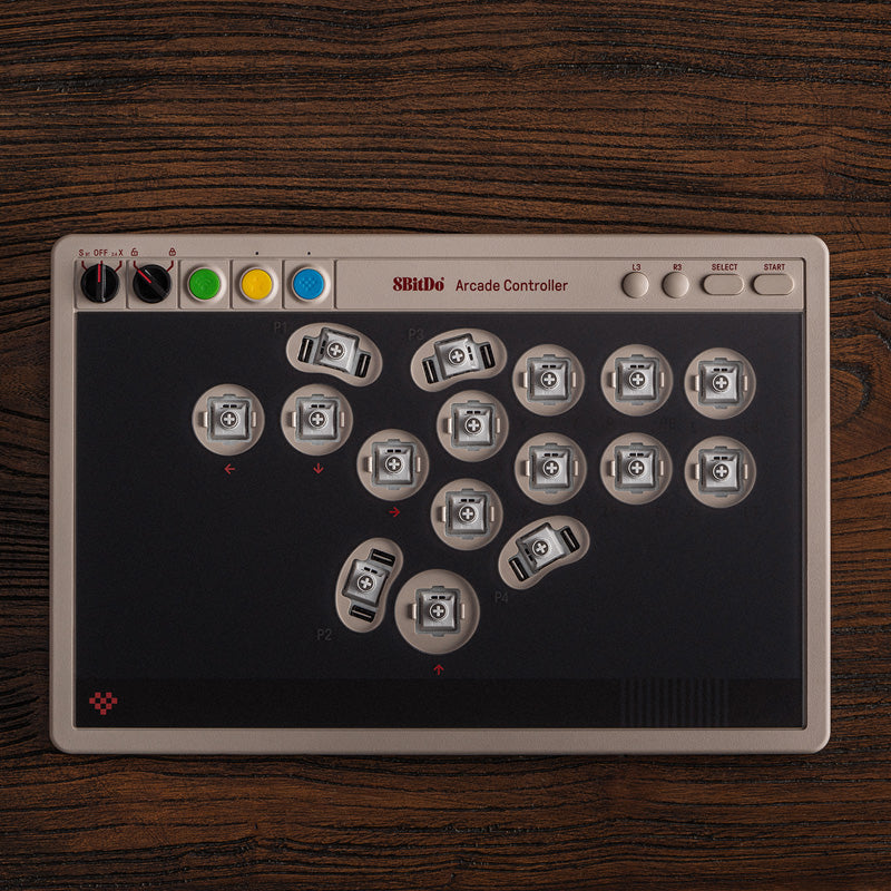 8BitDo Arcade Controller - Arcade-Style Game Control Edition