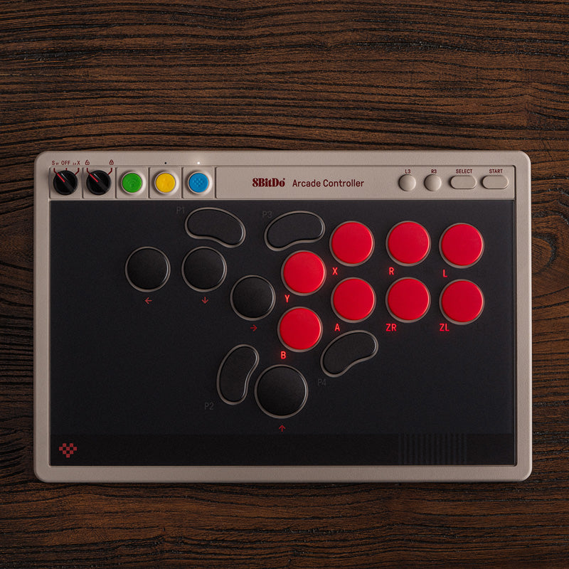 8BitDo Arcade Controller - Arcade-Style Game Control Edition