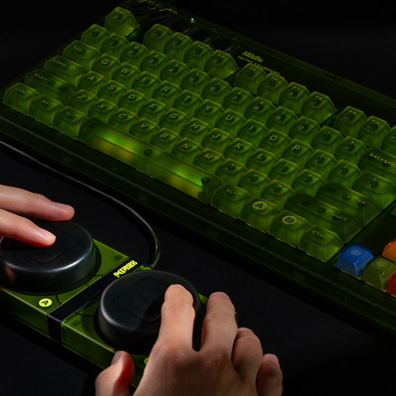 8BitDo Retro 87 Mechanical Keyboard - Xbox Edition - Desktop Keyboard Collection for Everyday Use