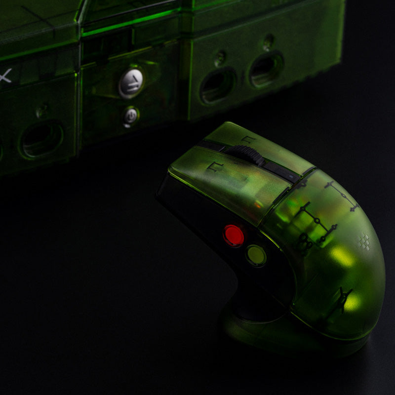 8BitDo Retro R8 Mouse - Xbox Edition - Navigation Mouse Edition for Desktop Setups