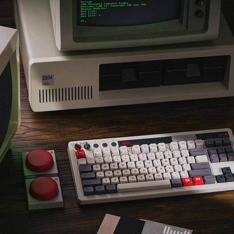 8BitDo Retro Mechanical Keyboard - Desktop Keyboard Collection for Everyday Use