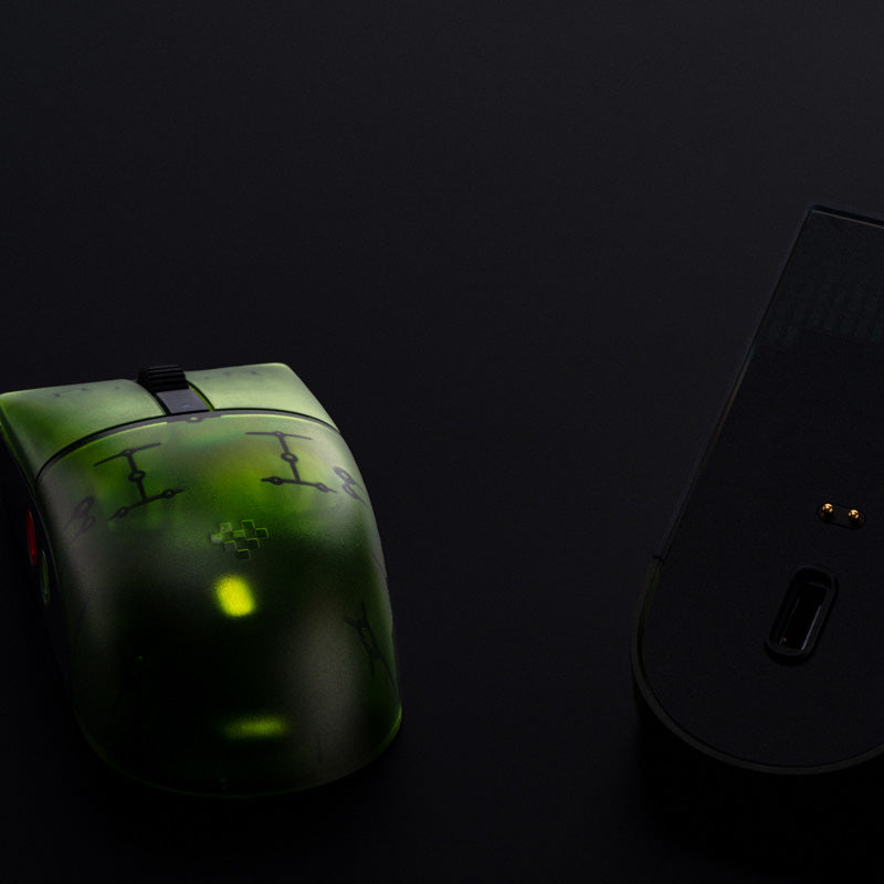 8BitDo Retro R8 Mouse - Xbox Edition - Navigation Mouse Edition for Desktop Setups