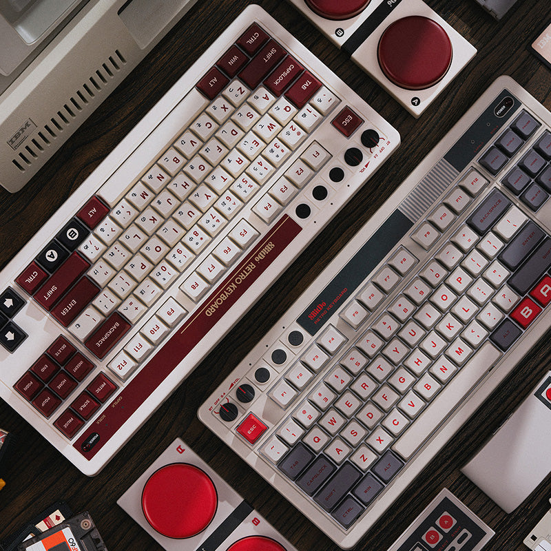 8BitDo Retro Mechanical Keyboard - Desktop Keyboard Collection for Everyday Use