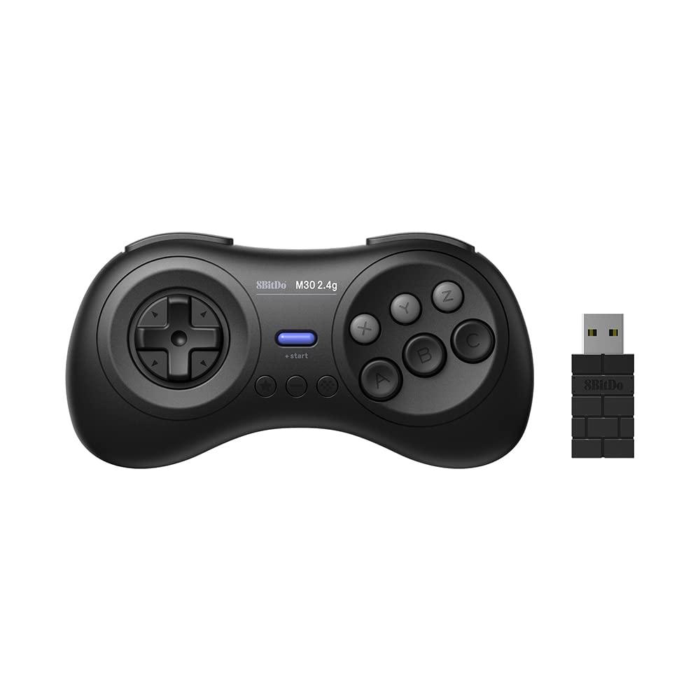 8BitDo M30 2.4G Controller for Sega Genesis Mini & Mega Drive Mini - Gamepad Edition for Compatible Devices