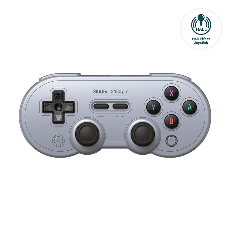 8BitDo SN30 Pro (Hall Effect Joystick) - Gamepad Edition for Compatible Devices
