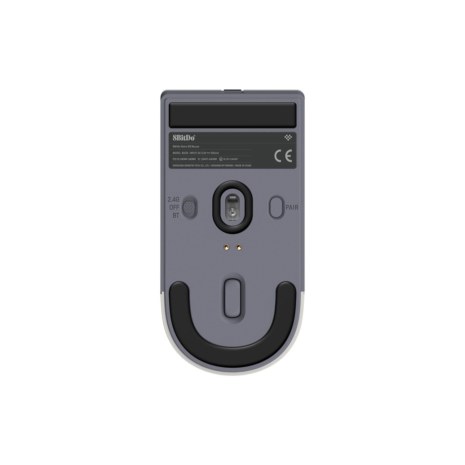 8BitDo Retro R8 Mouse - N Edition - Navigation Mouse Edition for Desktop Setups