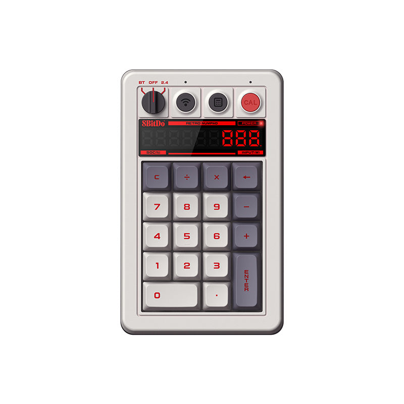8BitDo Retro 18 Mechanical Numpad - Desktop Keyboard Collection for Everyday Use