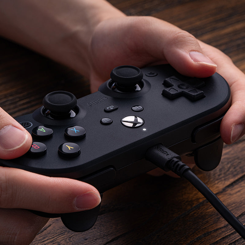 8BitDo Pro 2 Wired Controller for Xbox (Hall Effect joysticks) - Gamepad Edition for Compatible Devices