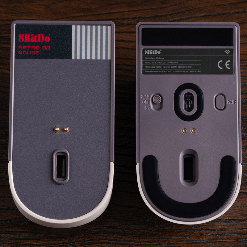 8BitDo Retro R8 Mouse - N Edition - Navigation Mouse Edition for Desktop Setups