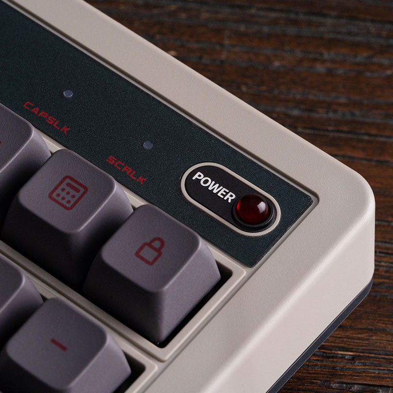 8BitDo Retro 108 Mechanical Keyboard - Desktop Keyboard Collection for Everyday Use