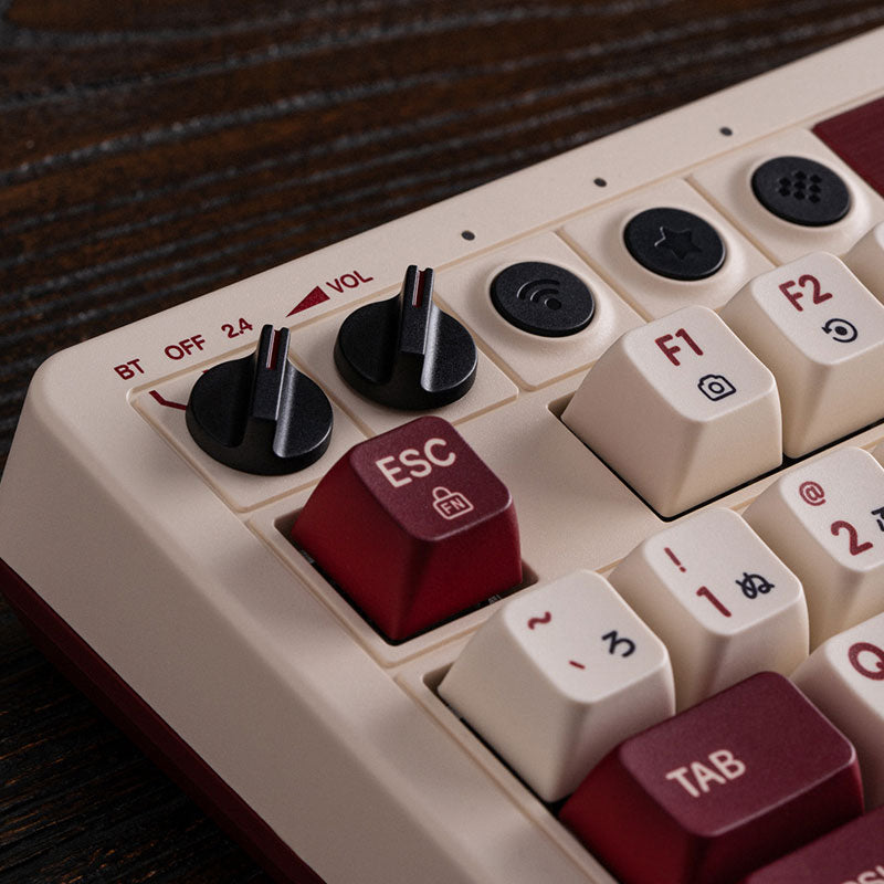 8BitDo Retro 108 Mechanical Keyboard - Desktop Keyboard Collection for Everyday Use