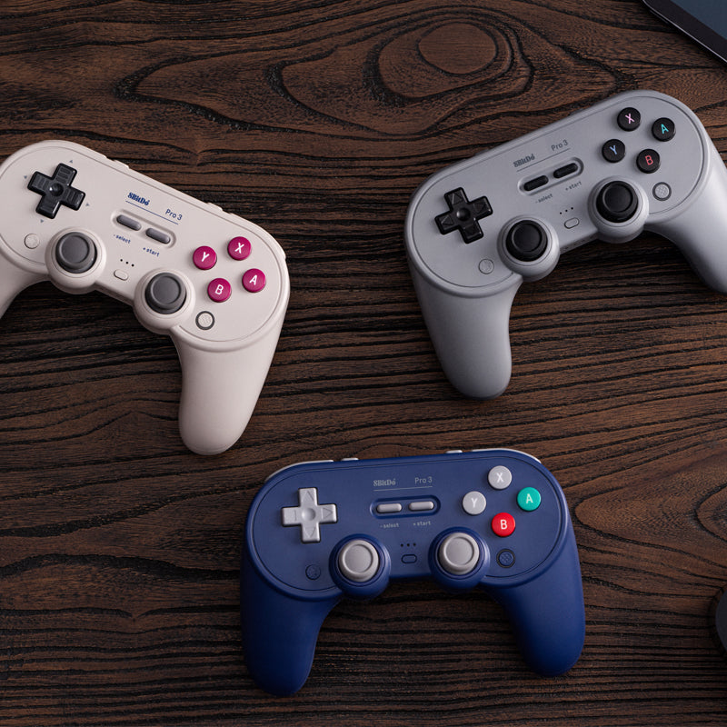 8BitDo Pro 3 Bluetooth Gamepad - Gamepad Edition for Compatible Devices