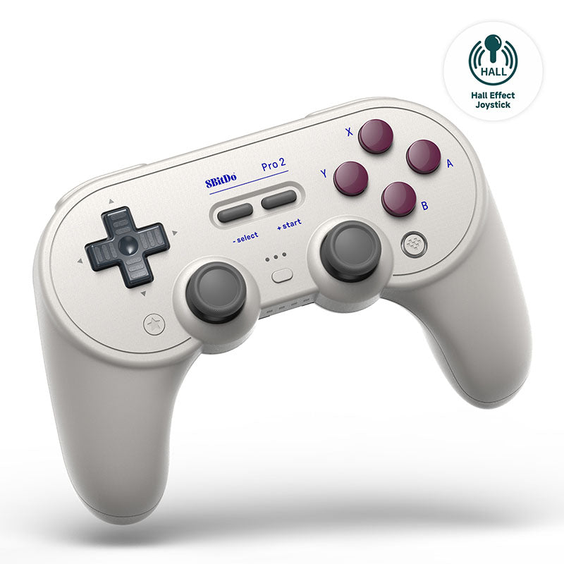 8BitDo Pro 2 (Hall Effect Joystick) - Accessory Edition for Supported 8BitDo Products