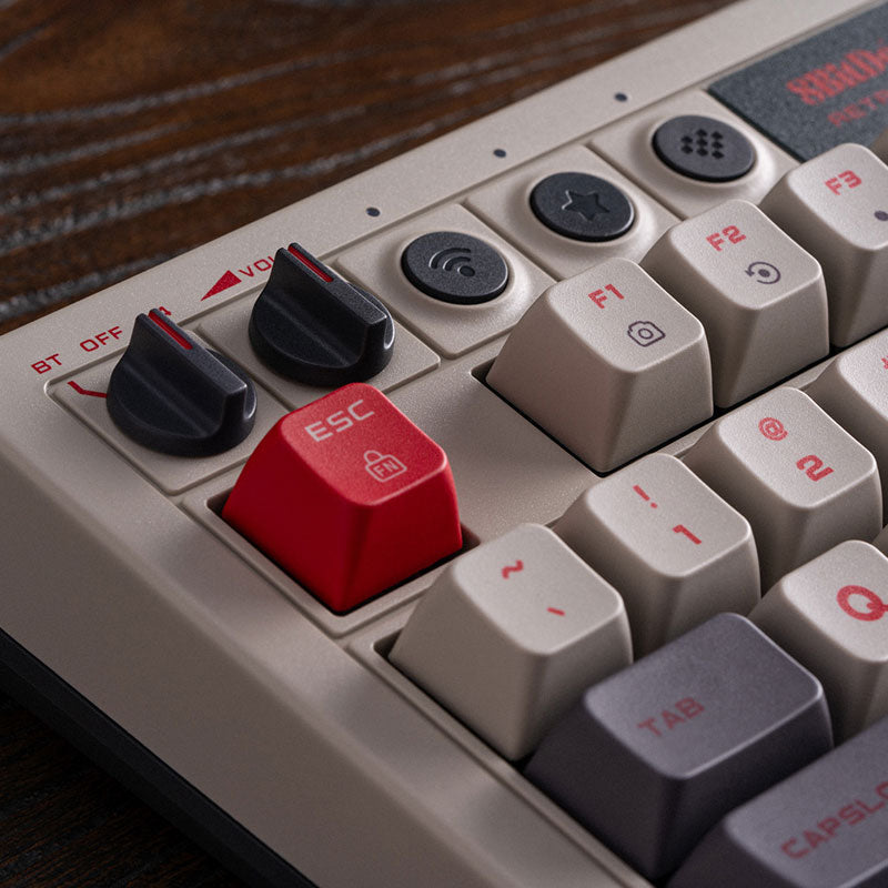 8BitDo Retro 108 Mechanical Keyboard - Desktop Keyboard Collection for Everyday Use