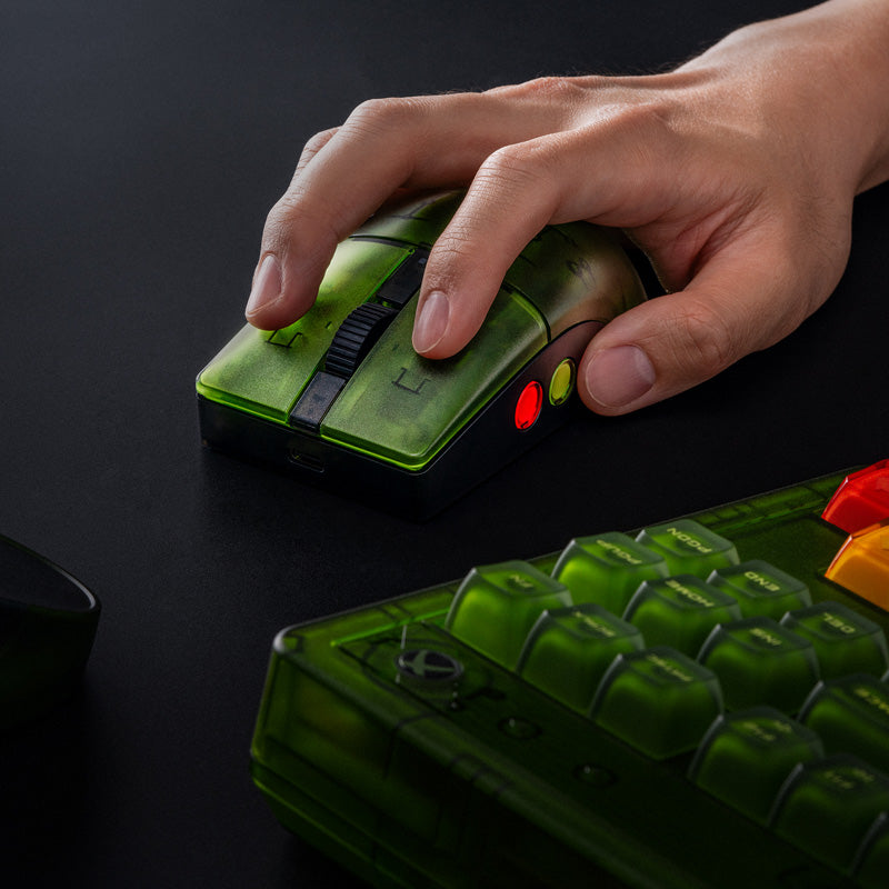 8BitDo Retro R8 Mouse - Xbox Edition - Navigation Mouse Edition for Desktop Setups