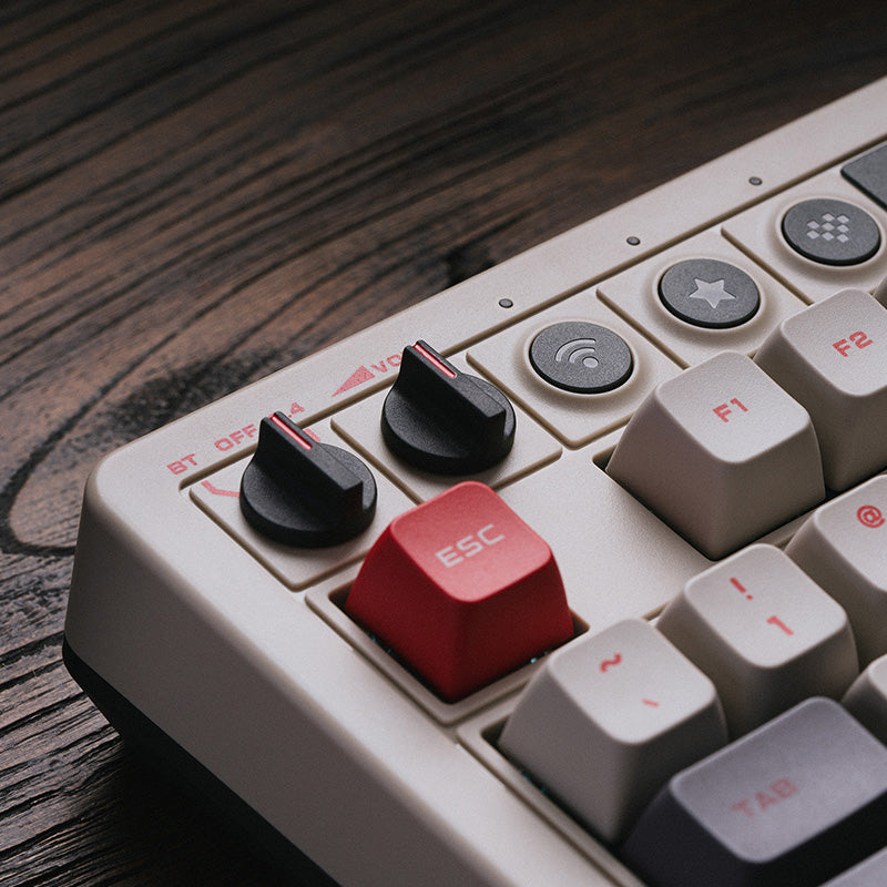 8BitDo Retro Mechanical Keyboard - Desktop Keyboard Collection for Everyday Use