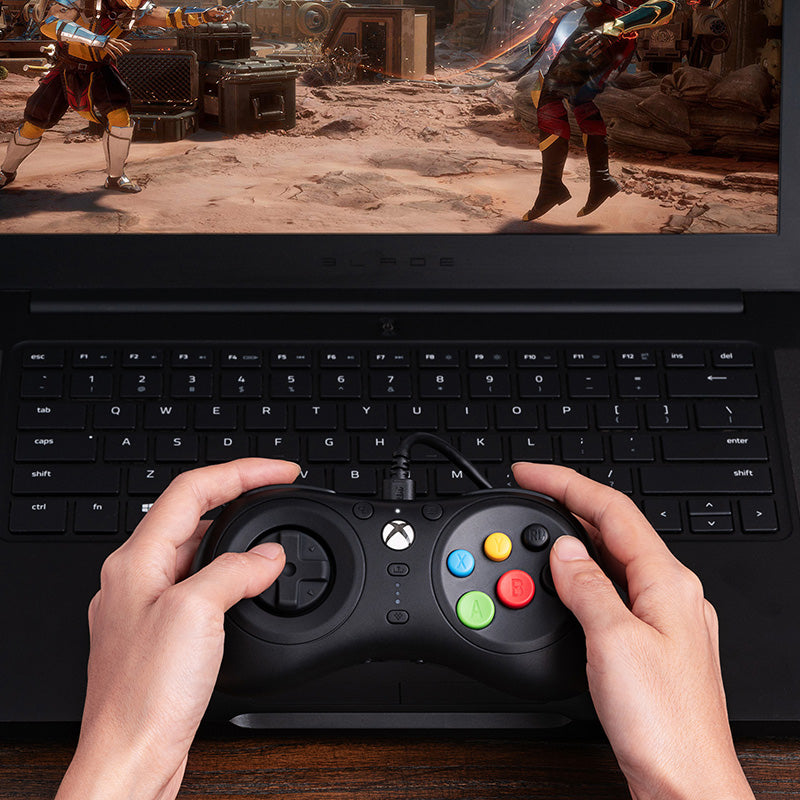 8BitDo M30 Wired Controller for Xbox - Gamepad Edition for Compatible Devices