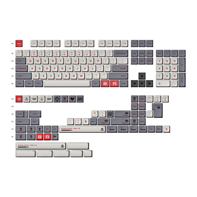 8BitDo Retro Keycaps - Keycap Edition for Compatible Keyboard Designs