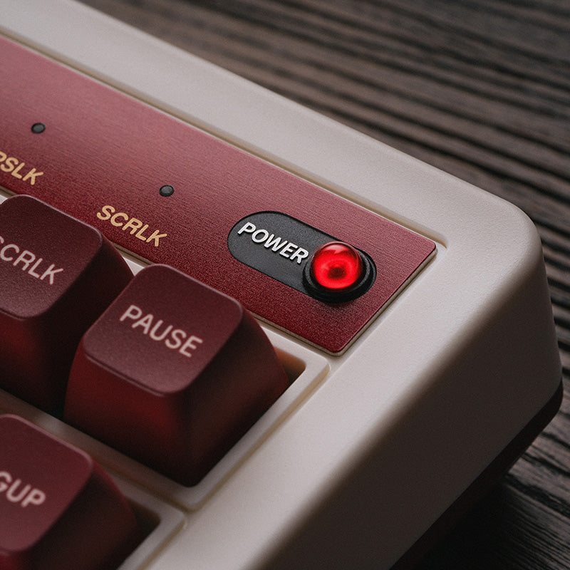 8BitDo Retro Mechanical Keyboard - Desktop Keyboard Collection for Everyday Use