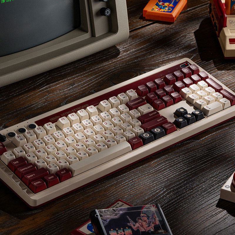 8BitDo Retro 108 Mechanical Keyboard - Desktop Keyboard Collection for Everyday Use