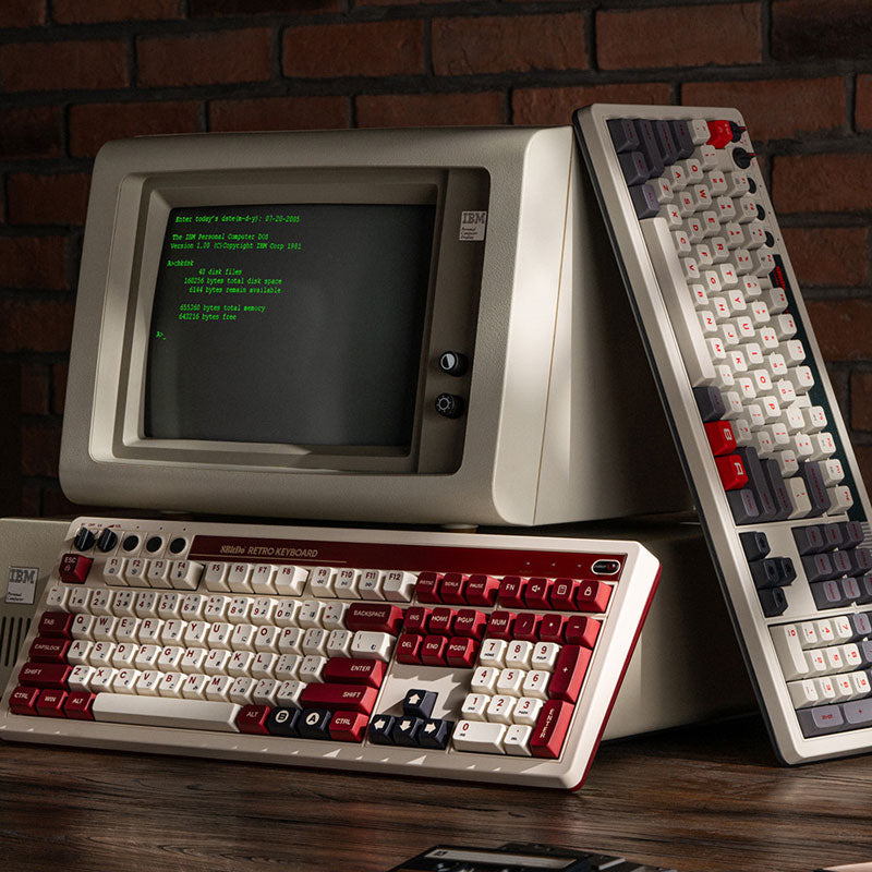 8BitDo Retro 108 Mechanical Keyboard - Desktop Keyboard Collection for Everyday Use