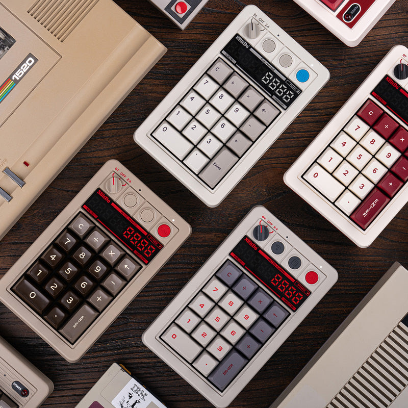 8BitDo Retro 18 Mechanical Numpad - Desktop Keyboard Collection for Everyday Use