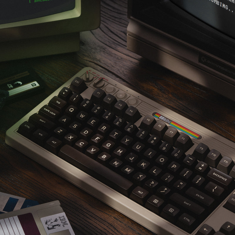 8BitDo Retro Mechanical Keyboard - Desktop Keyboard Collection for Everyday Use