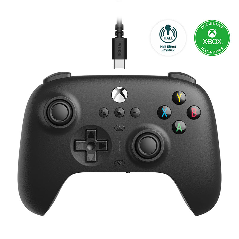 8BitDo Ultimate Wired Controller for Xbox (Hall Effect Joystick) - Gamepad Edition for Compatible Devices