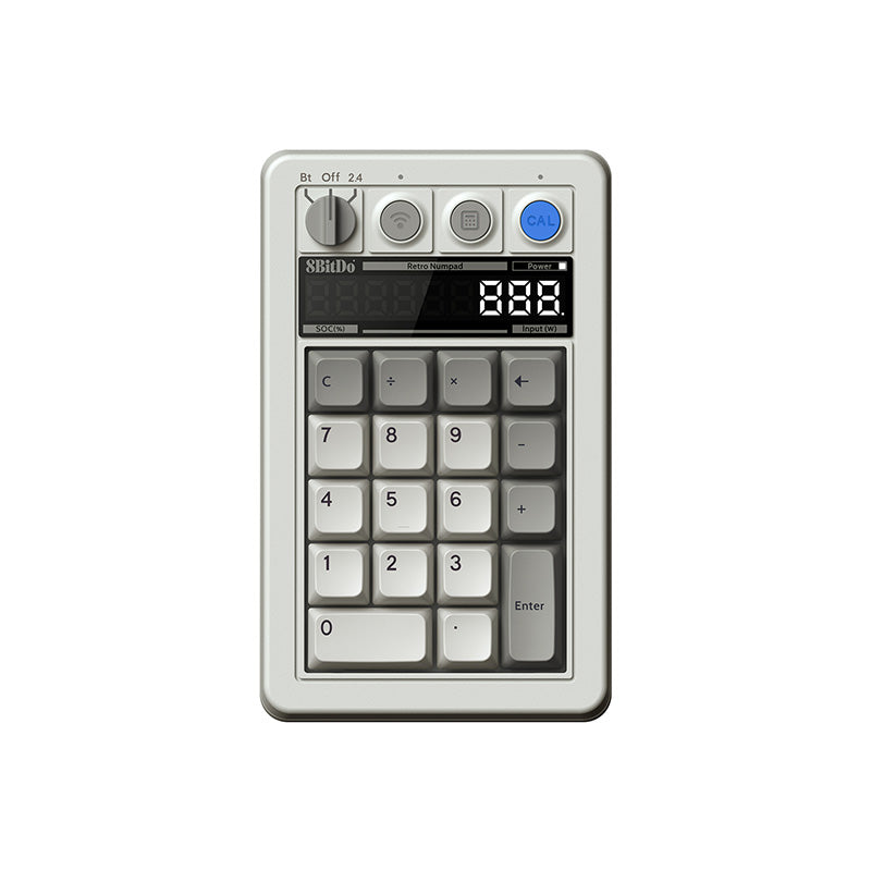 8BitDo Retro 18 Mechanical Numpad - Desktop Keyboard Collection for Everyday Use