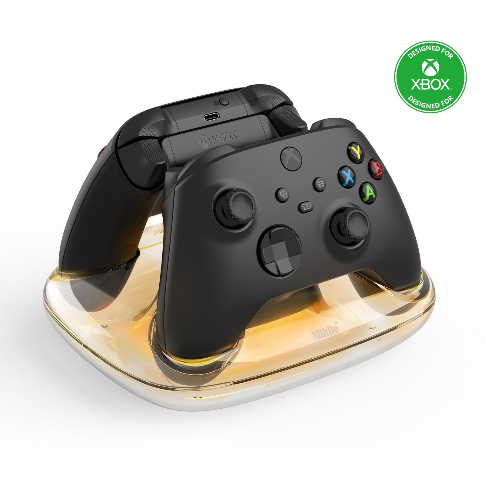 8BitDo Dual Charging Dock for Xbox wireless controllers - Docking Charger for Compatible Game Controllers