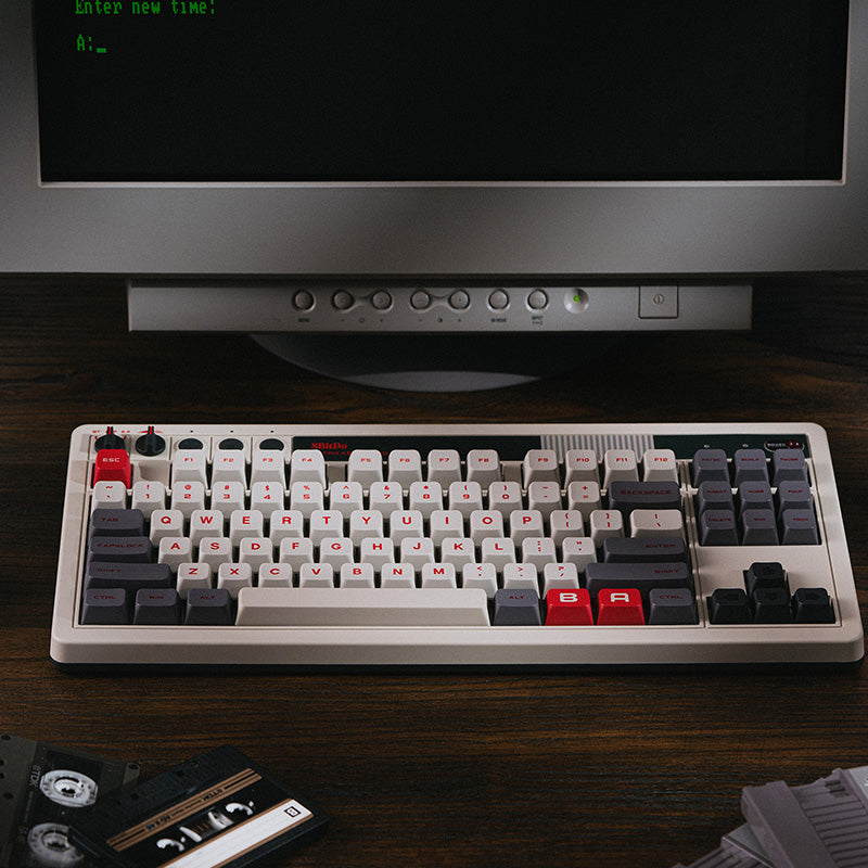 8BitDo Retro Mechanical Keyboard - Desktop Keyboard Collection for Everyday Use