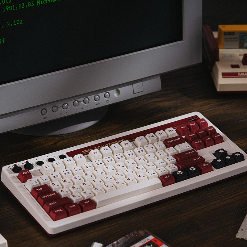 8BitDo Retro Mechanical Keyboard - Desktop Keyboard Collection for Everyday Use