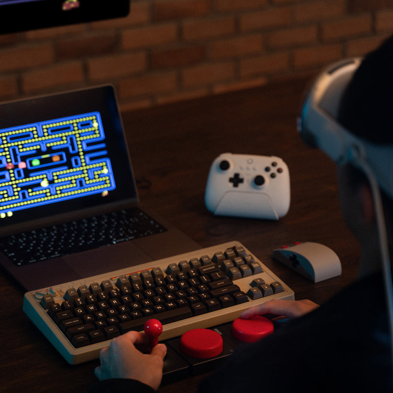 8BitDo Retro Mechanical Keyboard - Desktop Keyboard Collection for Everyday Use
